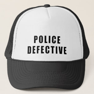 Police Defective - Oops Trucker Hat