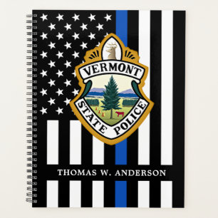 Police Department Custom Logo Law Enforcement Flag Planner
