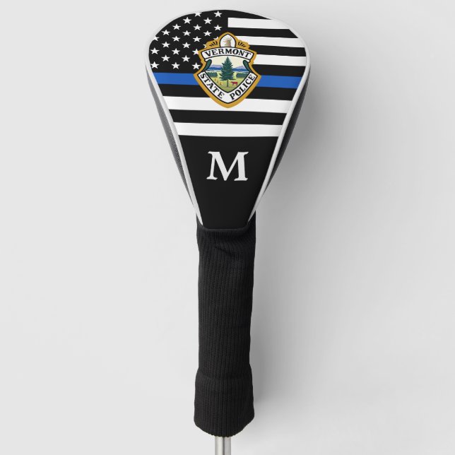 Police Department Custom Logo Law Enforcement Golf Head Cover (Front)