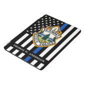Police Department Custom Logo Law Enforcement  iPad Pro Cover (Side)