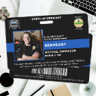 Police Department Personalised Photo Officer ID