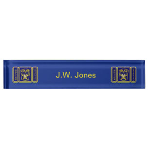Police Detective Nameplate