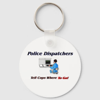 Police Dispatchers Key Ring