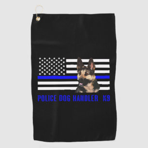 Police Dog Handler Golf Towel