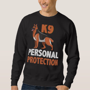 Police Dog K9 Officer German Shepherd Canine Handl Sweatshirt