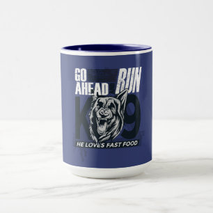 Police Dog Quote Mug