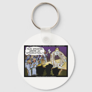 Police & Donuts Funny Cards Tees Mugs & Gifts Key Ring