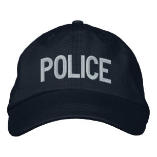 POLICE EMBROIDERED HAT