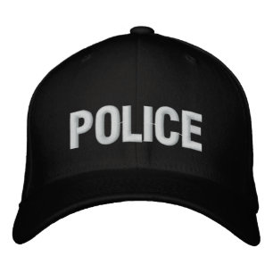 POLICE EMBROIDERED HAT