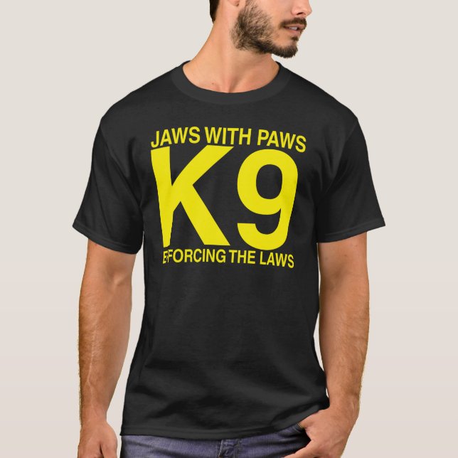Police Fire Bomb K9 T-Shirt (Front)