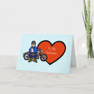 Police Funny Valentine's Day Card