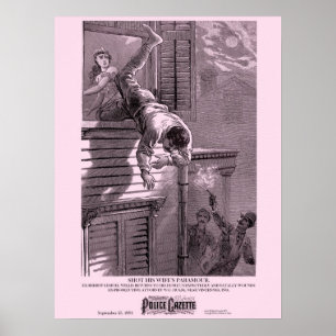 Police Gazette poster Paramour