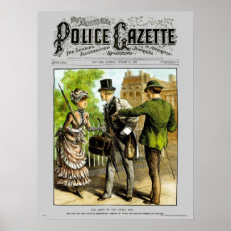 Police Gazette poster Pickpocket
