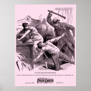 Police Gazette poster Stepmother