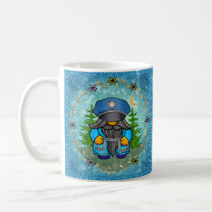 Police Gnome Coffee Mug