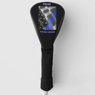 Police Golf Head Cover