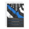 Police Graduation Invitations | USA Flag