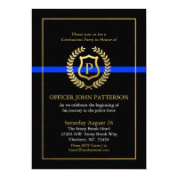 Police Invitations & Announcements | Zazzle UK