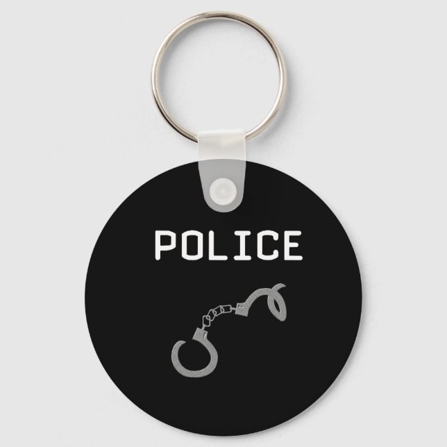 Police Handcuffs Key Ring (Front)