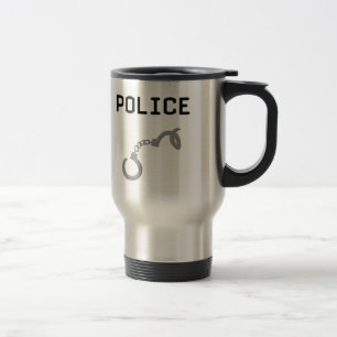 Police Handcuffs Travel Mug