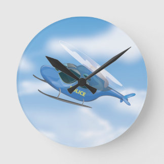 Police Helicopter Round Clock