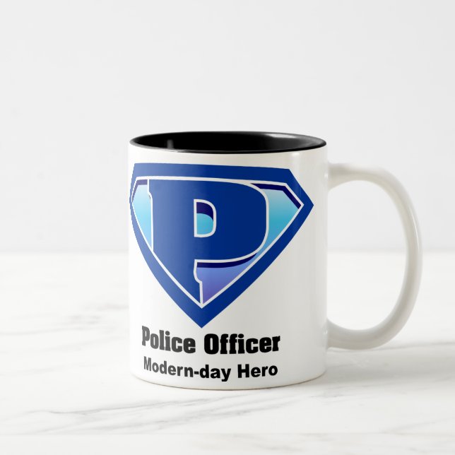 Police Hero Mug (Right)