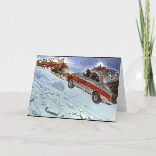 police holiday card