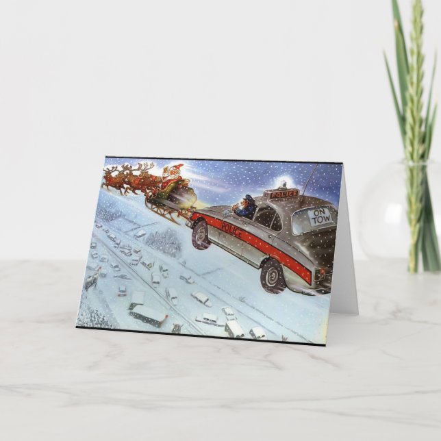 police holiday card (Front)