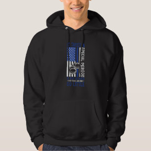 Police It Takes A Special Person To Risk So Much F Hoodie