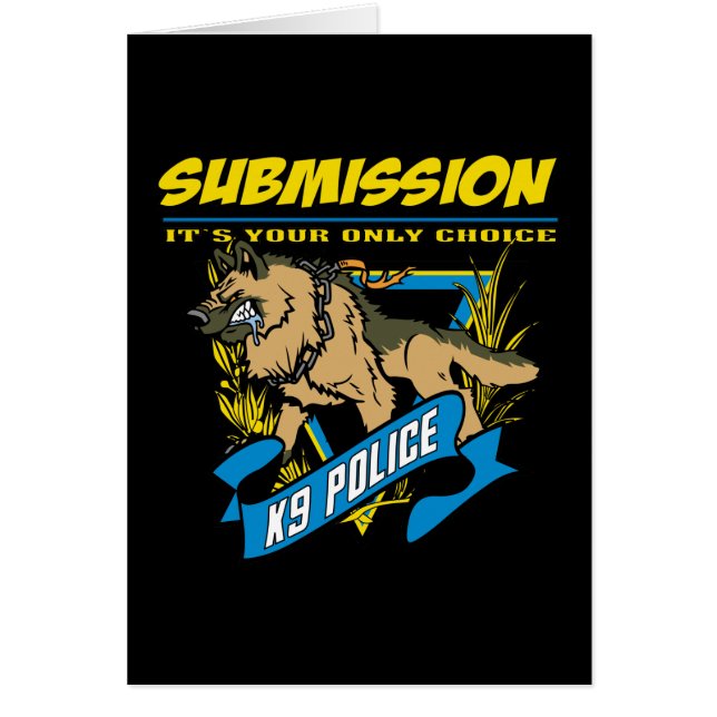 Police K9 Submission (Front)