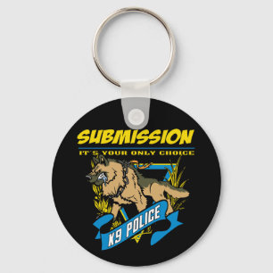 Police K9 Submission Key Ring