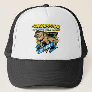 Police K9 Submission Trucker Hat