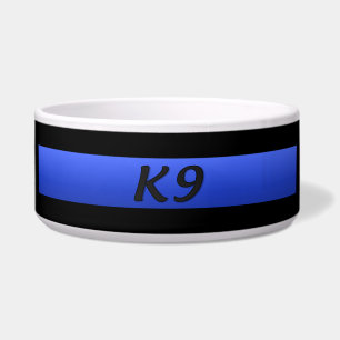Police K9 - Thin Blue Line Bowl