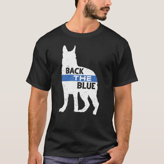 Police K9 Trainer  1 T-Shirt (Front)
