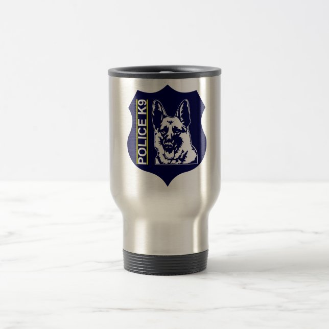 Police K9 Travel Mug (Center)
