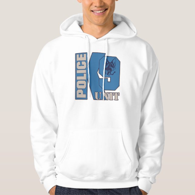 Police K9 Unit Dog Hoodie (Front)