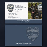 Police K9 Unit Law Enforcement Logo