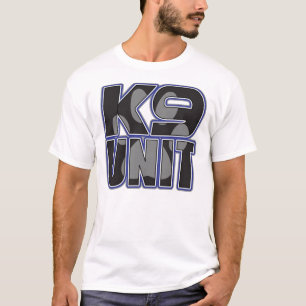 Police K9 Unit Paw Print T-Shirt