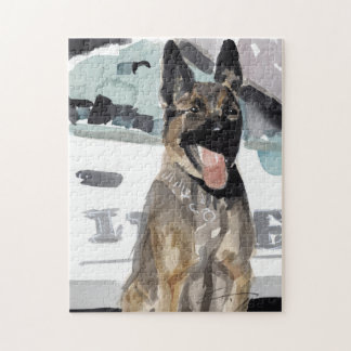 police K-9 Puzzle