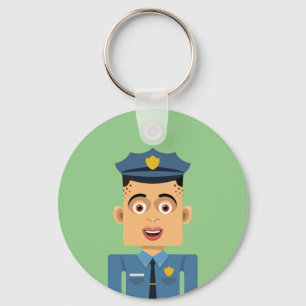 Police Key Ring