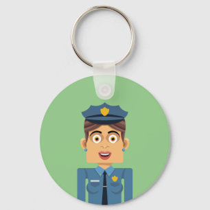 Police Key Ring