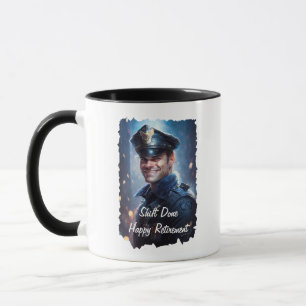 Police Law Enforcement Officer Retirement Mug