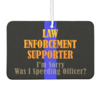 Police LEO Supporter Thin Blue Line