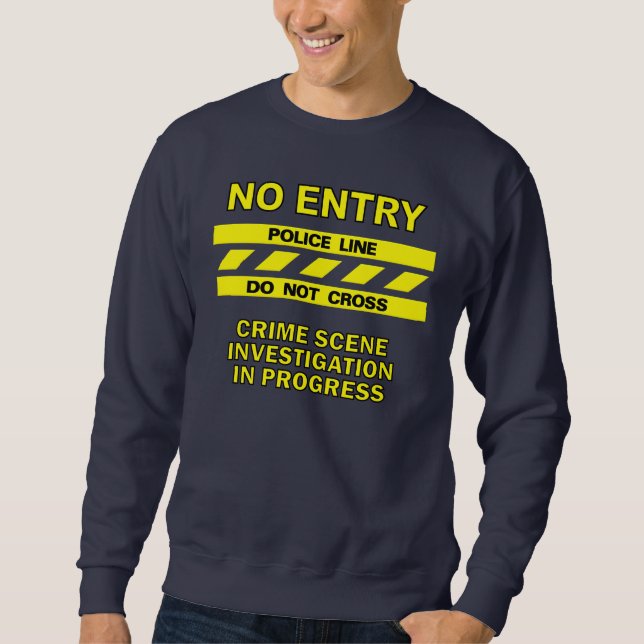 Police Line shirt - choose your style & colour (Front)