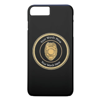 Police Major Badge Shield iPhone 8 Plus/7 Plus Case