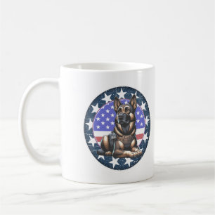 Police Military Dog K9 Unit Coffee Mug