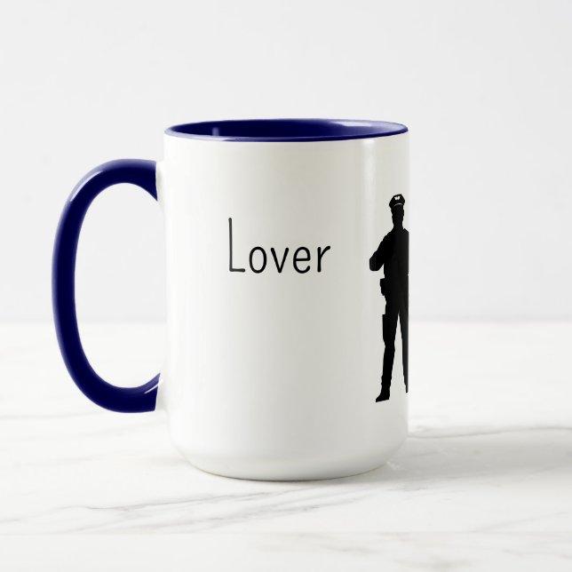 Police Mug (Left)