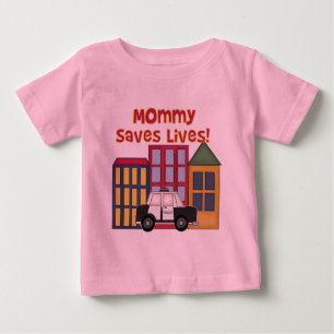 Police Mummy Saves Lives T-shirts and Gifts
