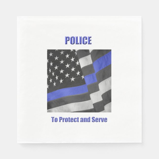 Police Napkin (Front)