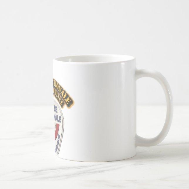 Police Nationale France Police with Text Coffee Mug (Right)